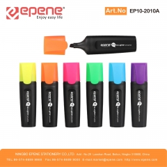 EPENE Highlighter , Pastel colors,Black barrel , Colored solid cap（EP10-2010A）