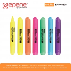 EPENE Highlighter , Colored solid barrel、Colored transparent barrel,Quick drying（EP10-0108）