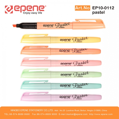 EPENE Highlighter , Paster colors, Quick drying（EP10-0112P）