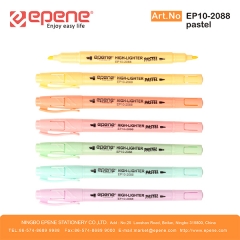EPENE Highlighter , Pastel colors,twin tip（EP10-2088P）