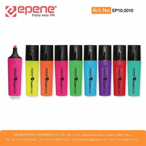 EPENE Highlighter , Pastel colors, Colored solid barrel（EP10-2010）