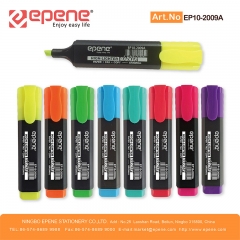 EPENE Highlighter , large ink, Quick drying, Flat barrel（EP10-2009A）