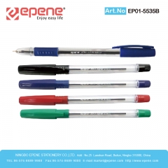 EPENE GEL BALL PEN(SEMI-GEL),Elegant Design , Transparent barrel,Long Lasting Writing(EP01-5535B)