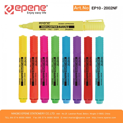 EPENE Highlighter , Colored solid barrel, Quick drying（EP10-2002NF）