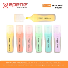 EPENE Highlighter ,with pen clip，Pastel colors（EP10-2066A）