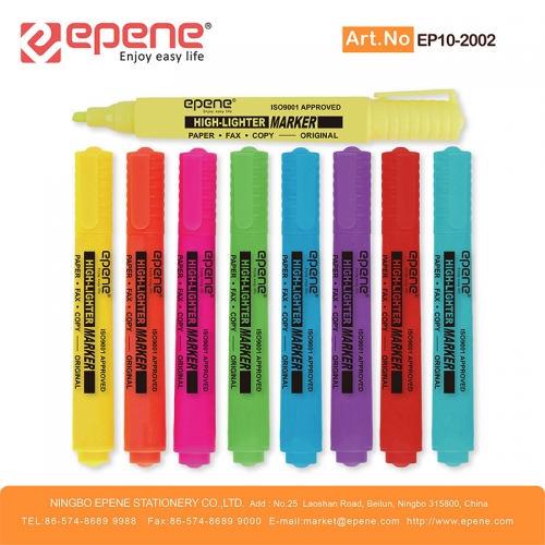 EPENE Highlighter , large ink, Quick drying,Round barrel（EP10-2002）