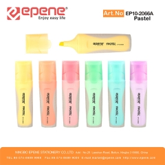 EPENE Highlighter ,with pen clip，Pastel colors（EP10-2066A）