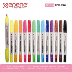 EPENE Permanent Marker,twin tip, Multicolor optional（EP11-2088）