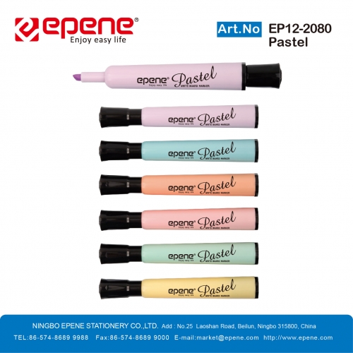 EPENE DRY ERASE MARKER, WHITE BOARD MARKER, PASTEL COLORS