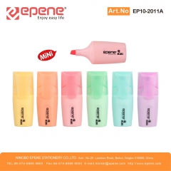 EPENE mini Highlighter , Paster colors,Quick drying, With pen clip（EP10-2011A）