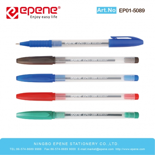 EP01-5089  EPENE GEL BALL PEN(SEMI-GEL),Elegant Design , Tungsten Carbide ball ,Long Lasting Writing