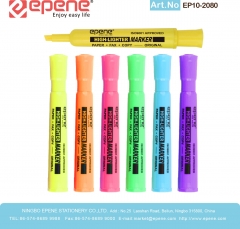 EPENE Highlighter , Pastel colors, Colored solid barrel，Colored solid cap（EP10-2080）